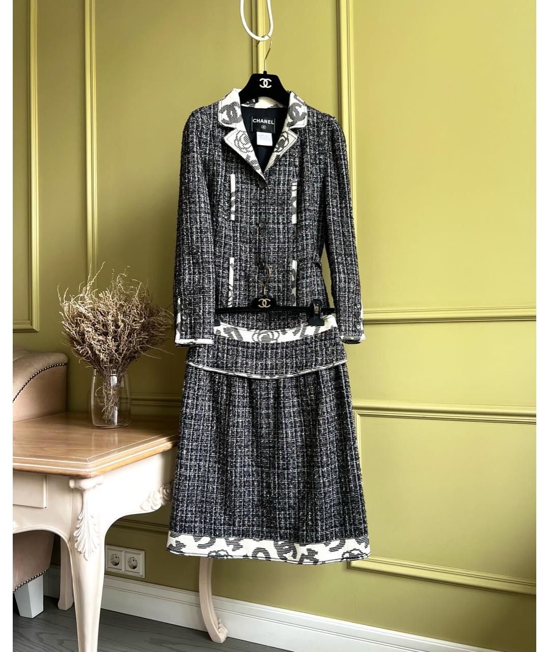 CHANEL Твидовый костюм с юбками, фото 5