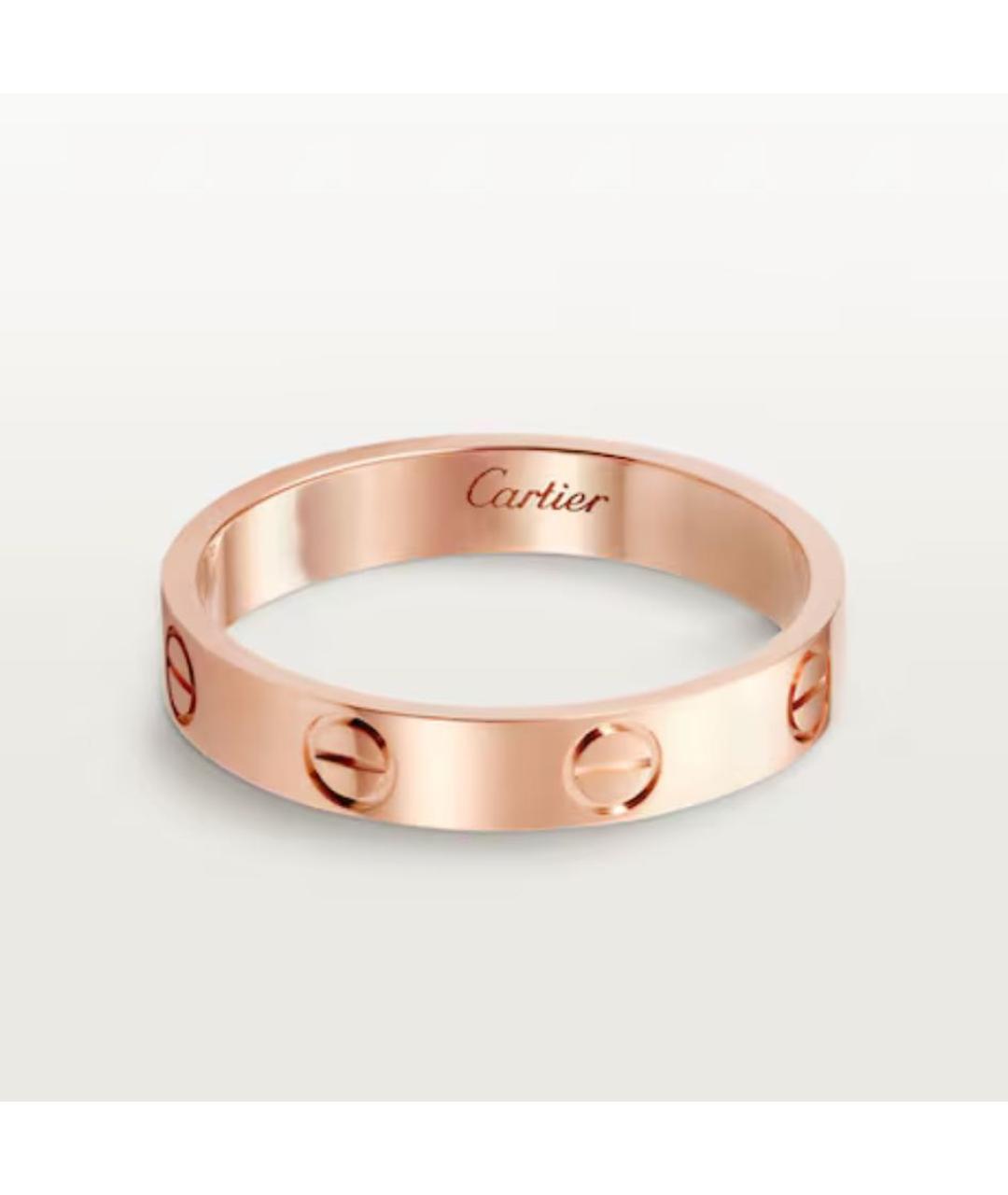 CARTIER Розовое кольцо из розового золота, фото 3
