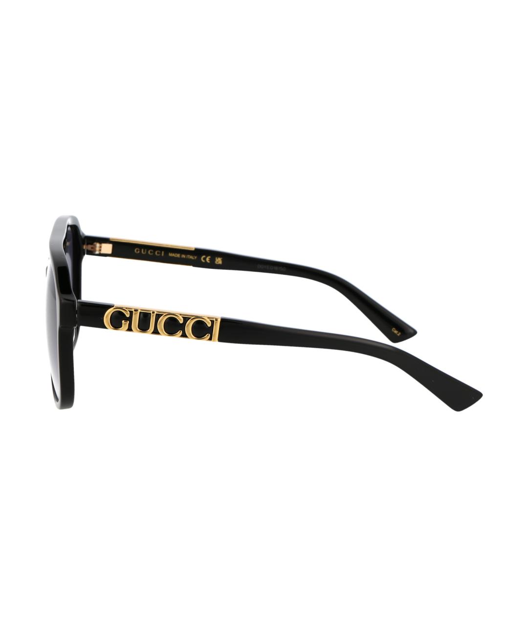GUCCI Черные солнцезащитные очки, фото 3