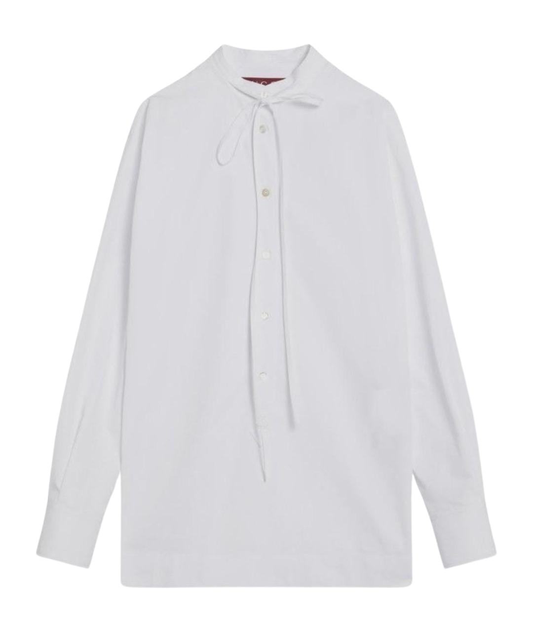 GUCCI Белая хлопковая рубашка, фото 1