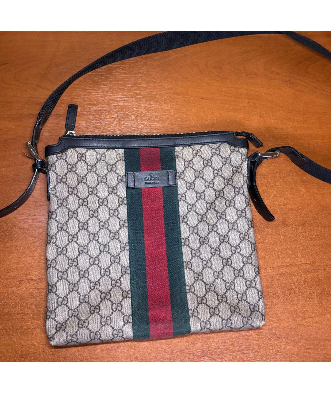 GUCCI Бежевая сумка на плечо, фото 8