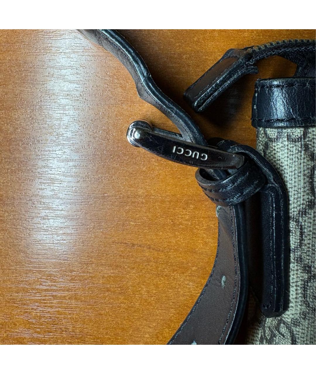 GUCCI Бежевая сумка на плечо, фото 3