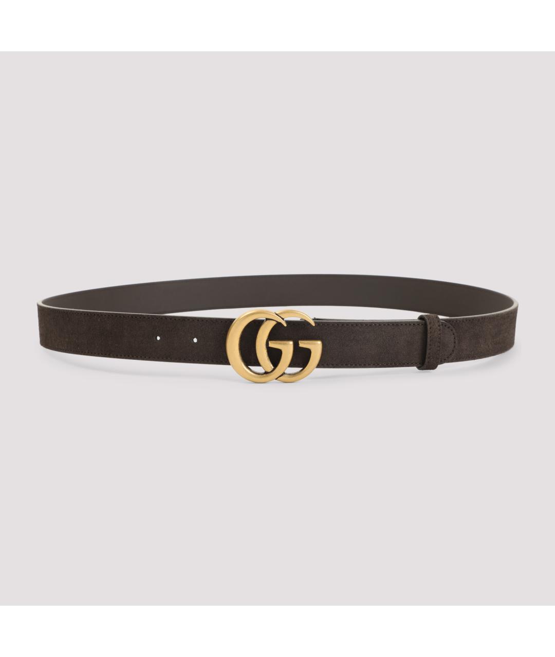 GUCCI Коричневый кожаный ремень, фото 3
