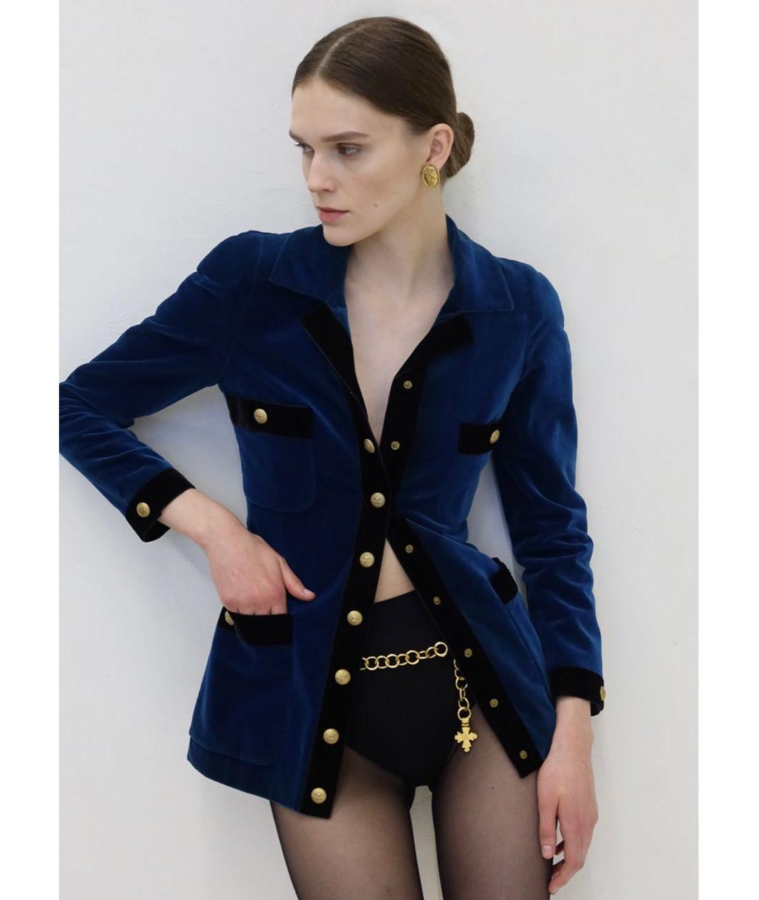 CHANEL Хлопковый жакет/пиджак, фото 6