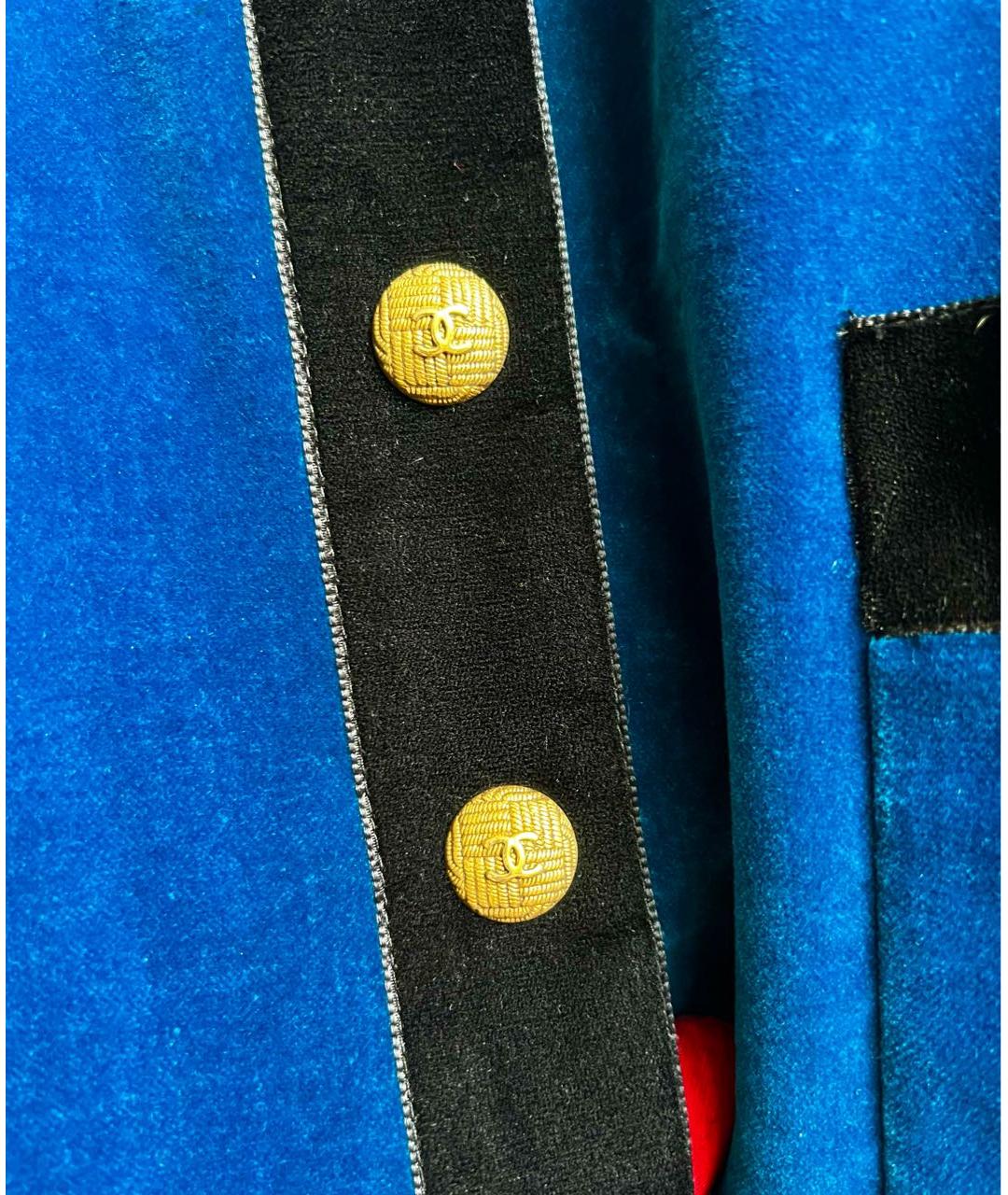 CHANEL Хлопковый жакет/пиджак, фото 5