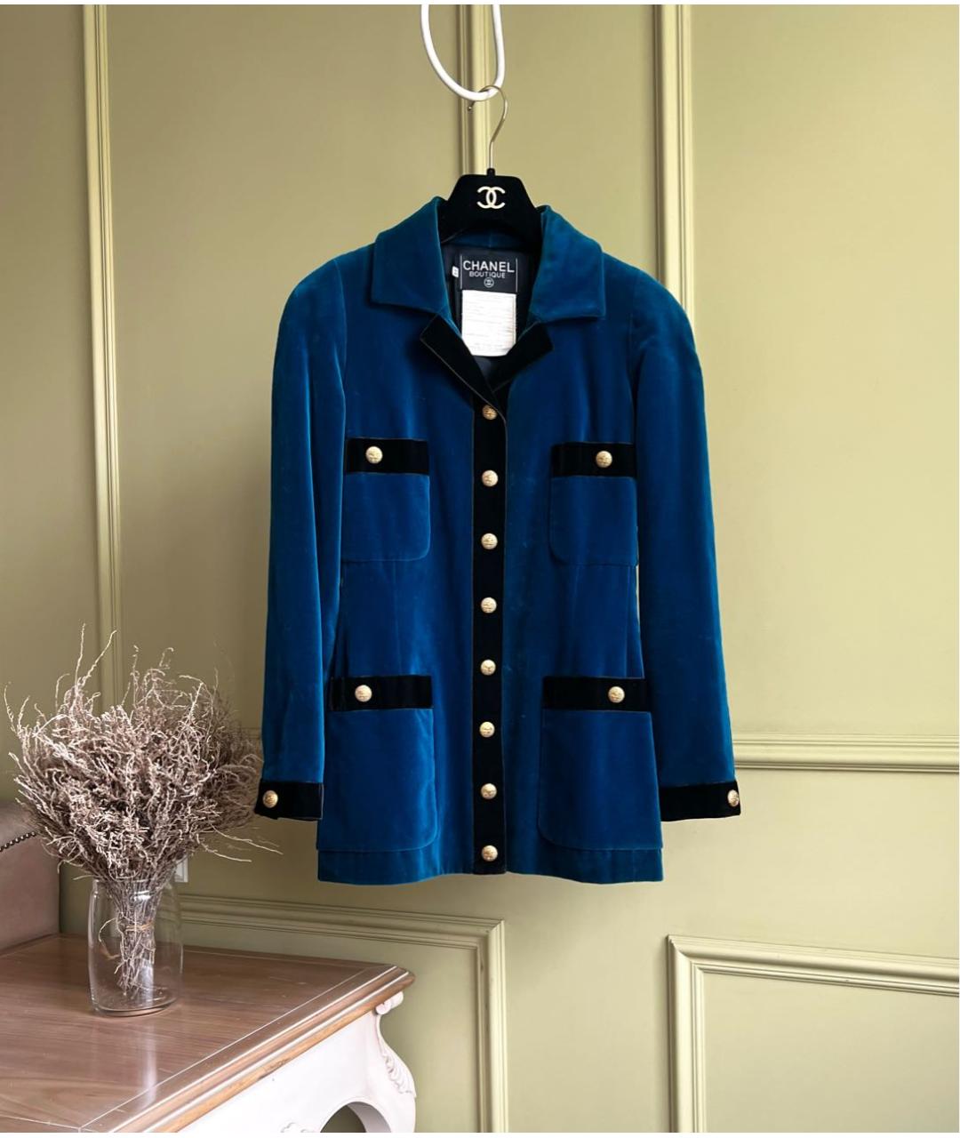 CHANEL Хлопковый жакет/пиджак, фото 9