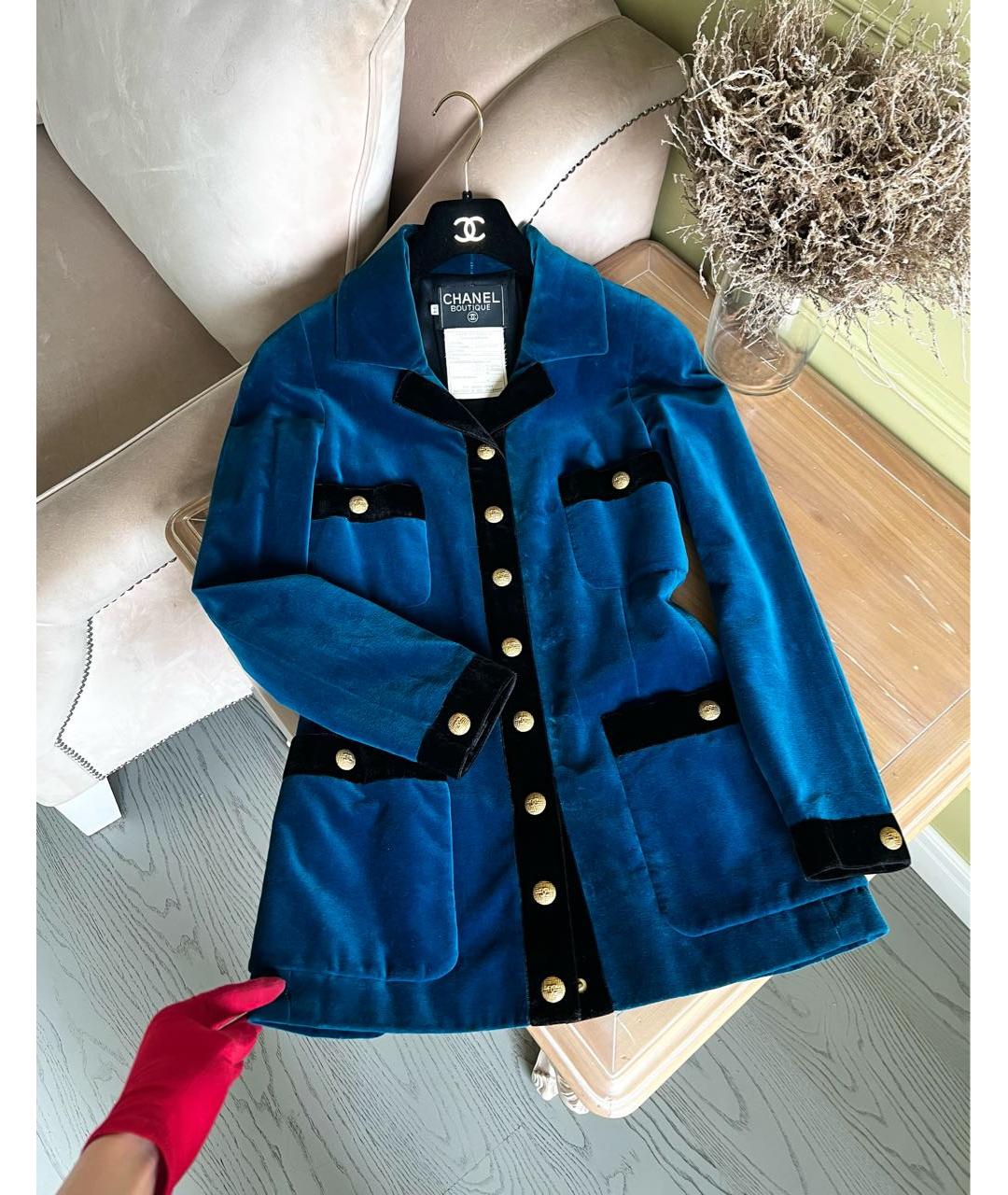 CHANEL Хлопковый жакет/пиджак, фото 4