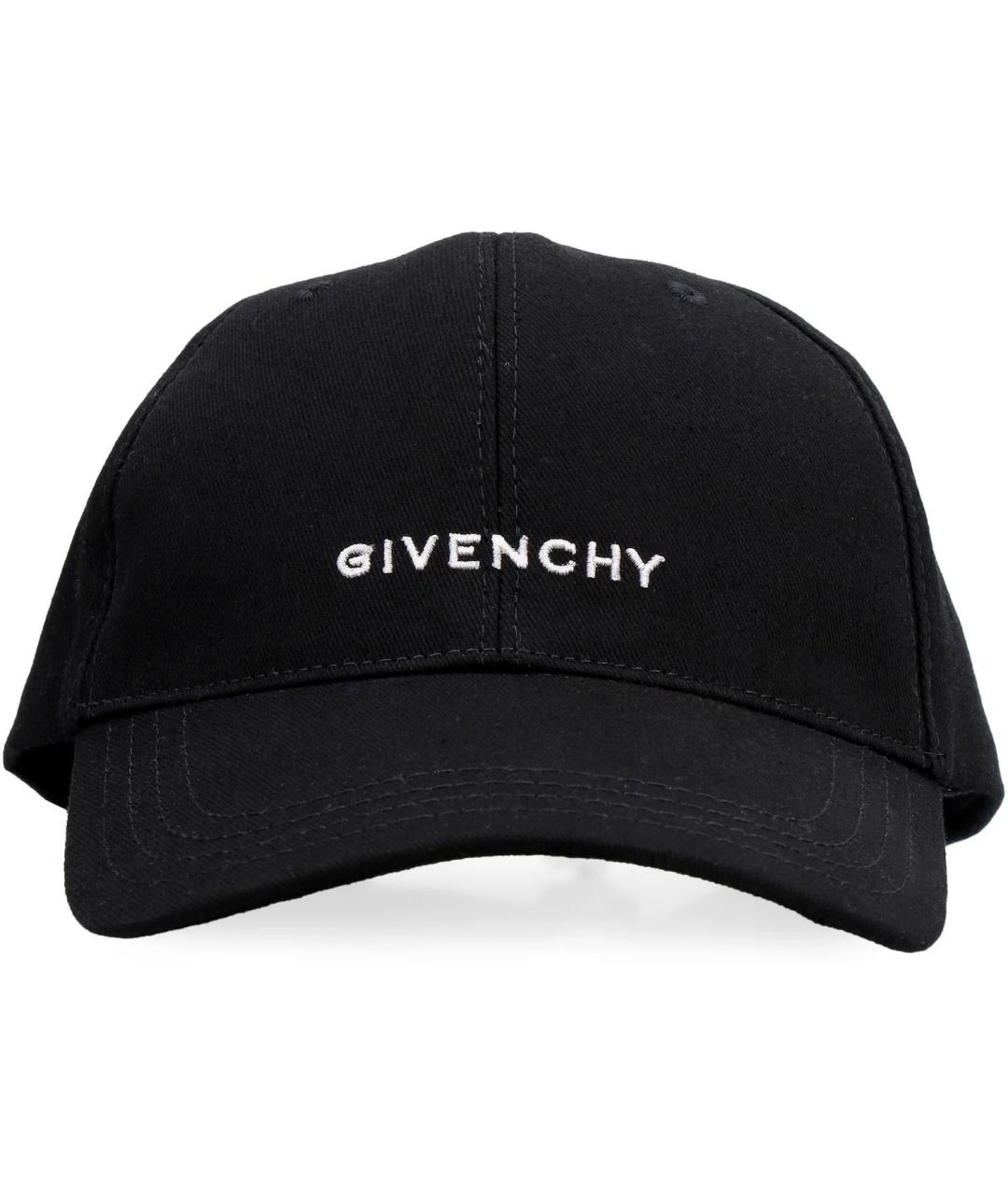 GIVENCHY Черная хлопковая кепка/бейсболка, фото 1