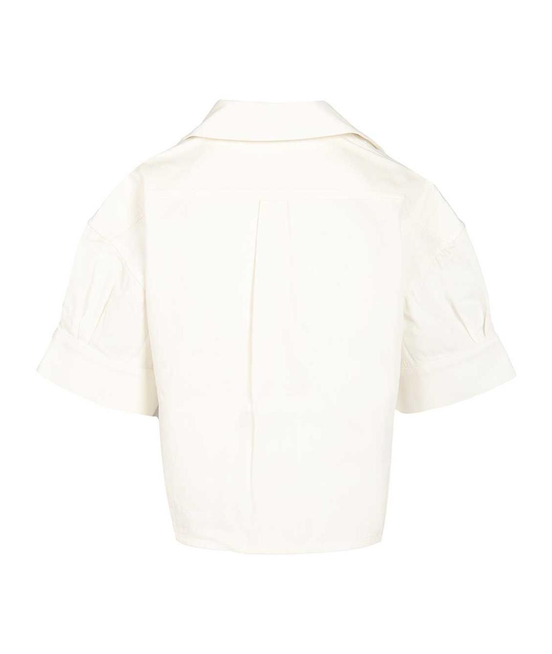 LOEWE Белая хлопковая рубашка, фото 2