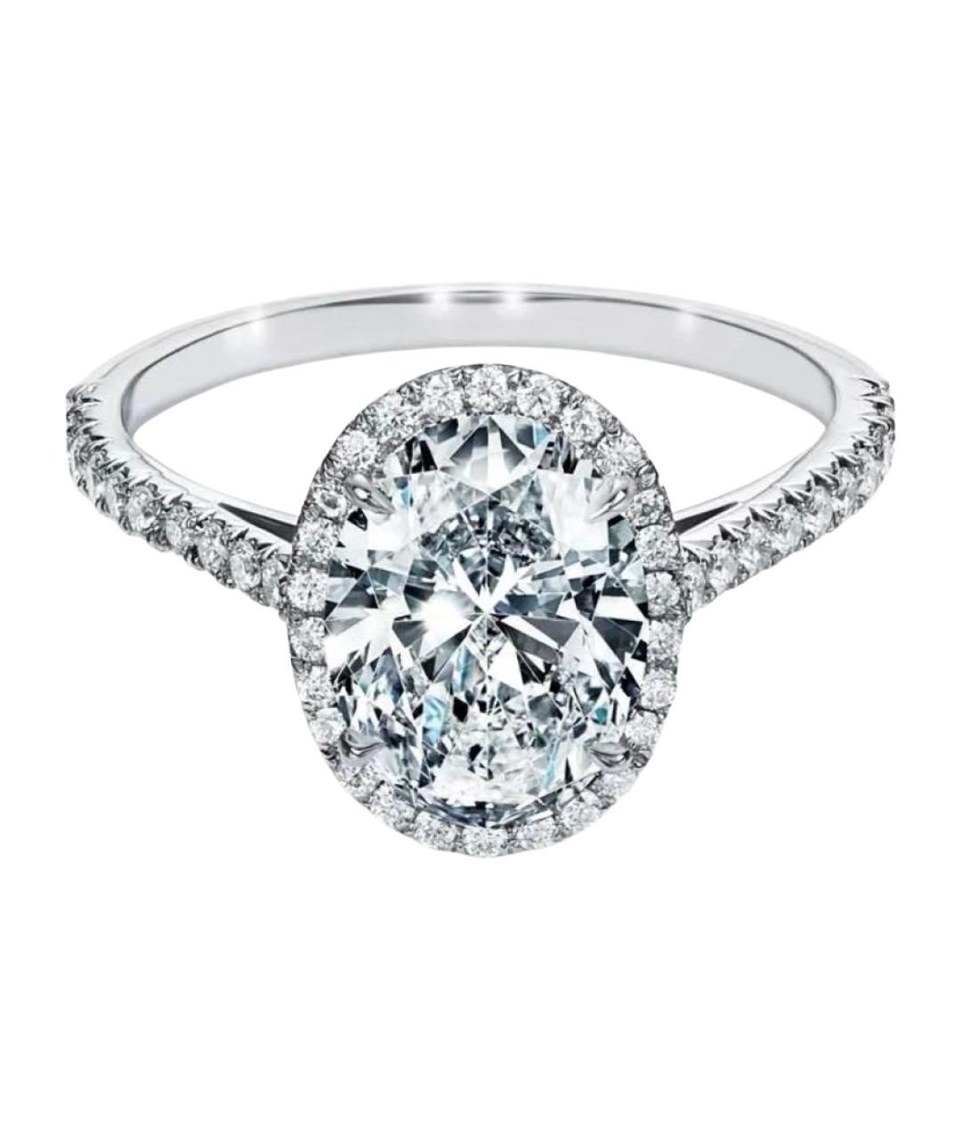 TIFFANY&CO Серебряное платиновое кольцо, фото 1