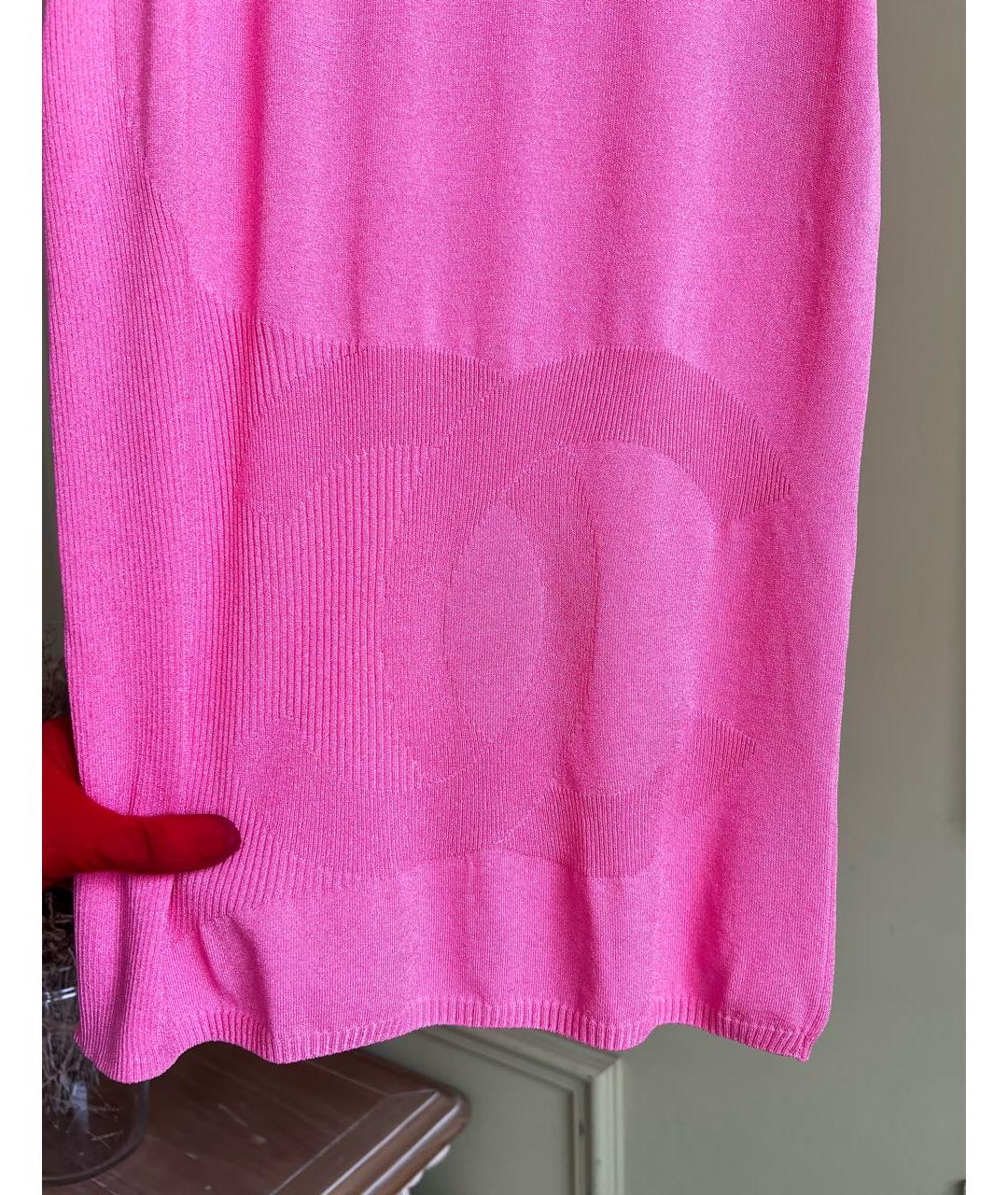 CHANEL Розовая майка, фото 2