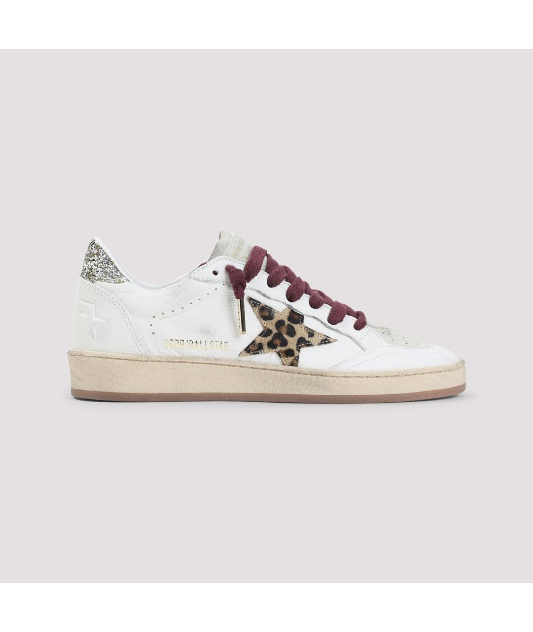 GOLDEN GOOSE DELUXE BRAND Белые кожаные кроссовки, фото 2