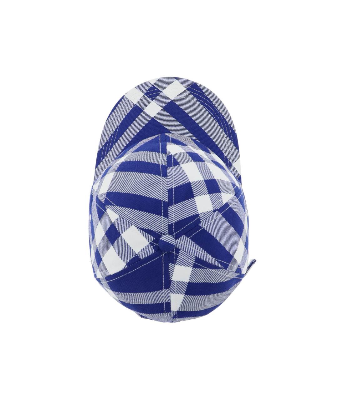 BURBERRY Синяя синтетическая кепка, фото 3