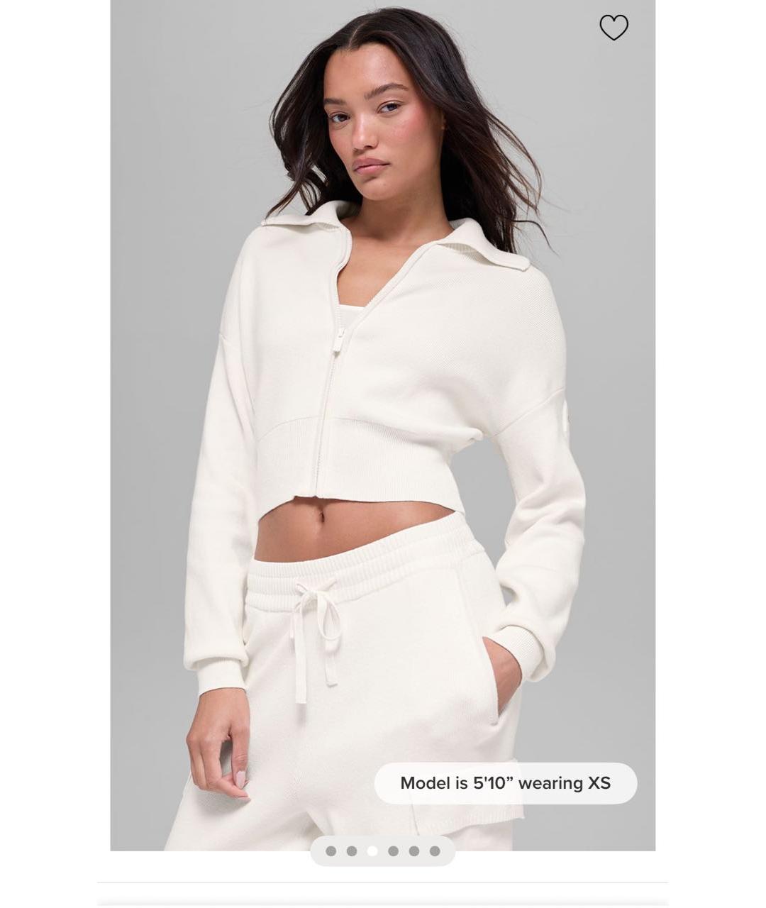 ALO YOGA Белый костюм с брюками, фото 4