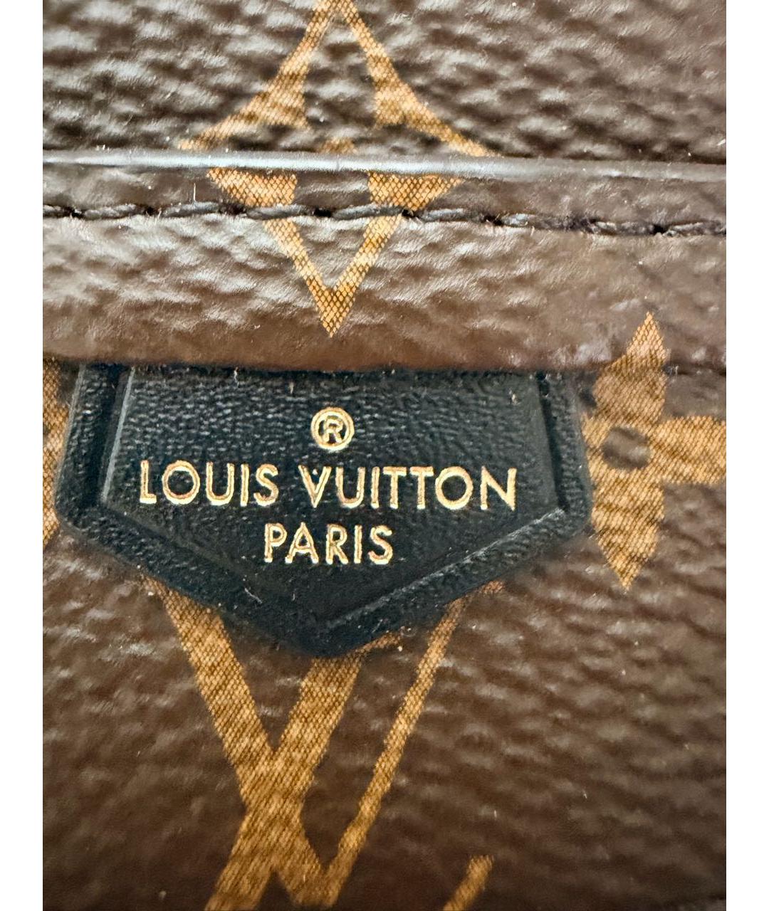 LOUIS VUITTON Коричневый ремень, фото 8