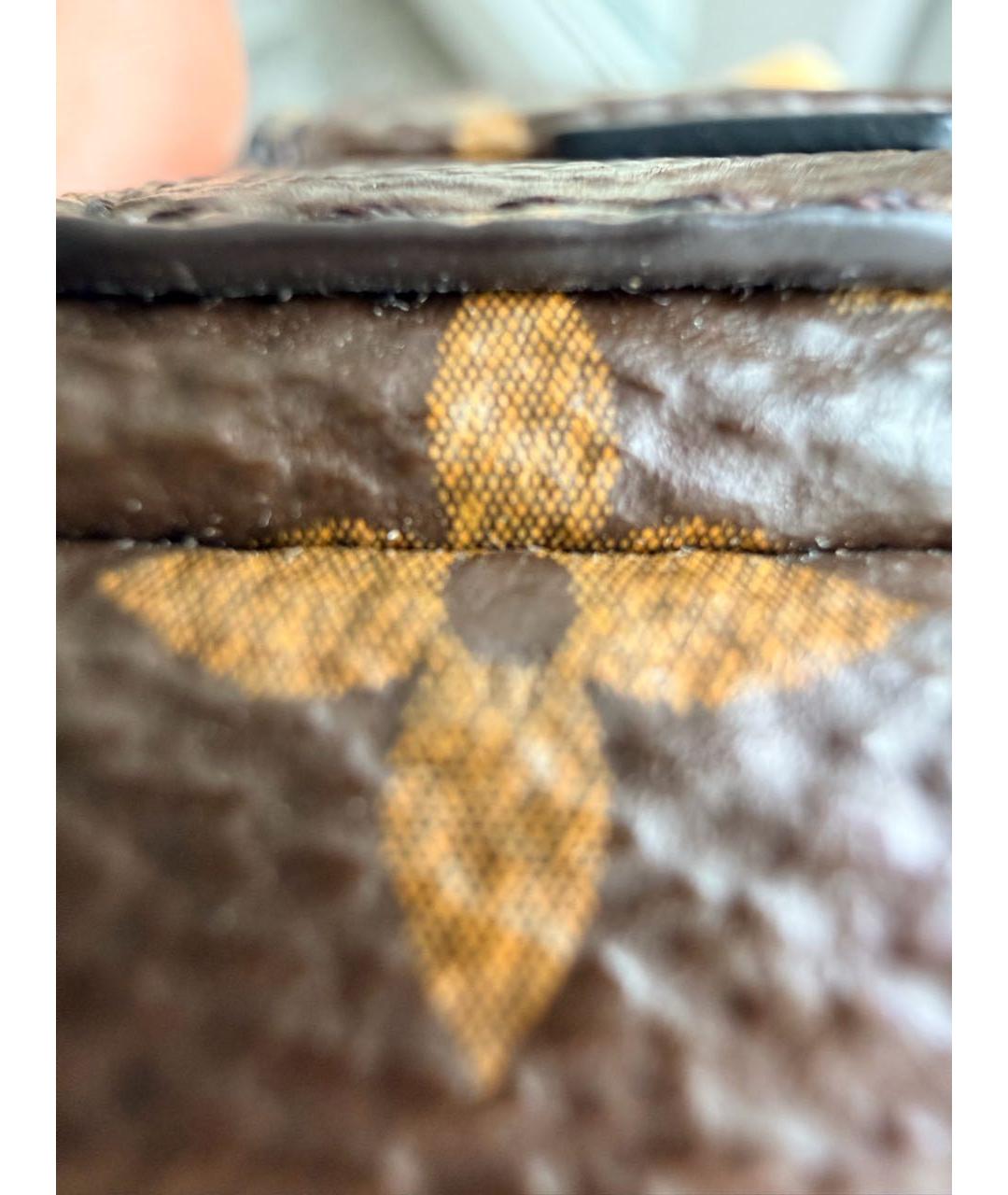 LOUIS VUITTON Коричневый ремень, фото 5