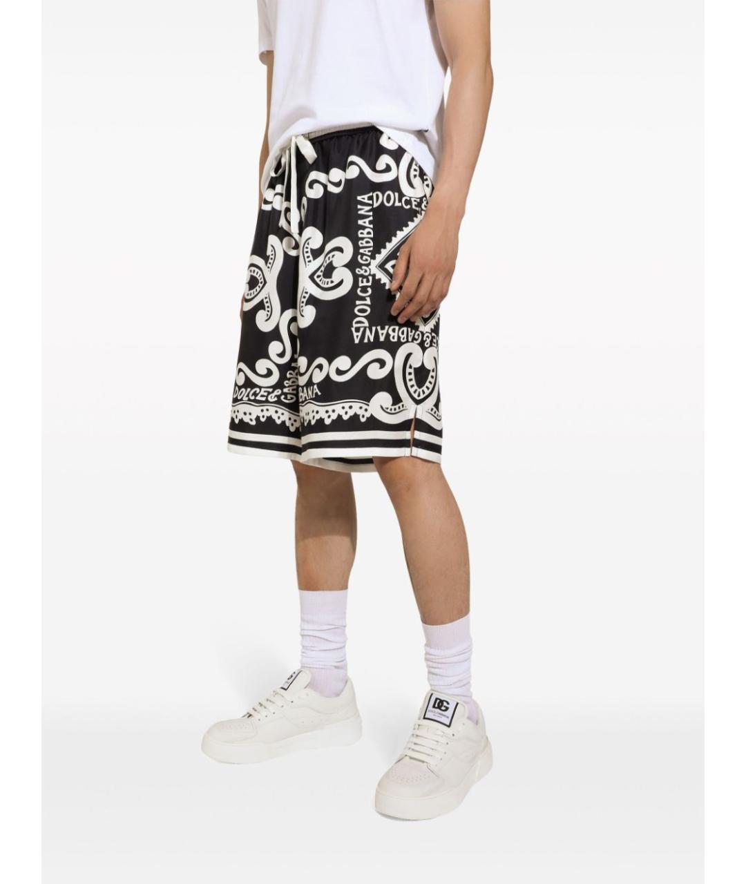 DOLCE&GABBANA Шелковые шорты, фото 4