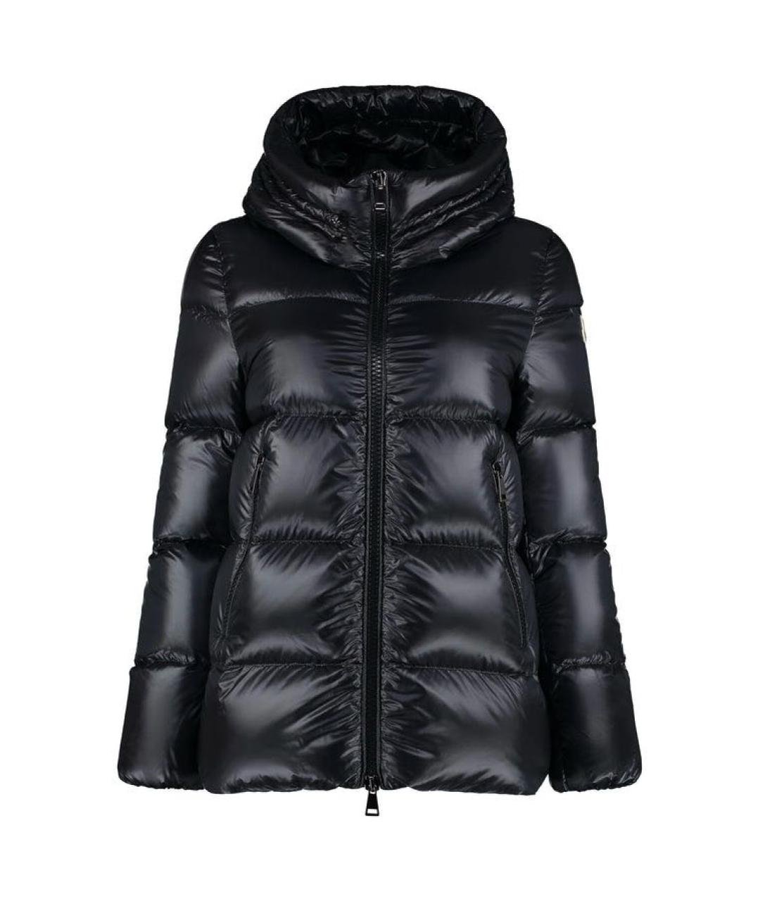 MONCLER Черный пуховик, фото 9