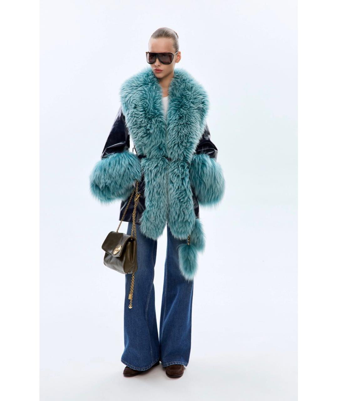 MIU MIU Коричневые пластиковые солнцезащитные очки, фото 5