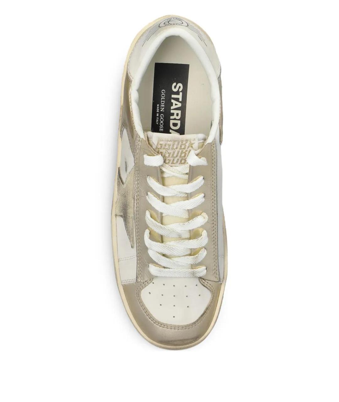 GOLDEN GOOSE DELUXE BRAND Бежевые кроссовки, фото 4