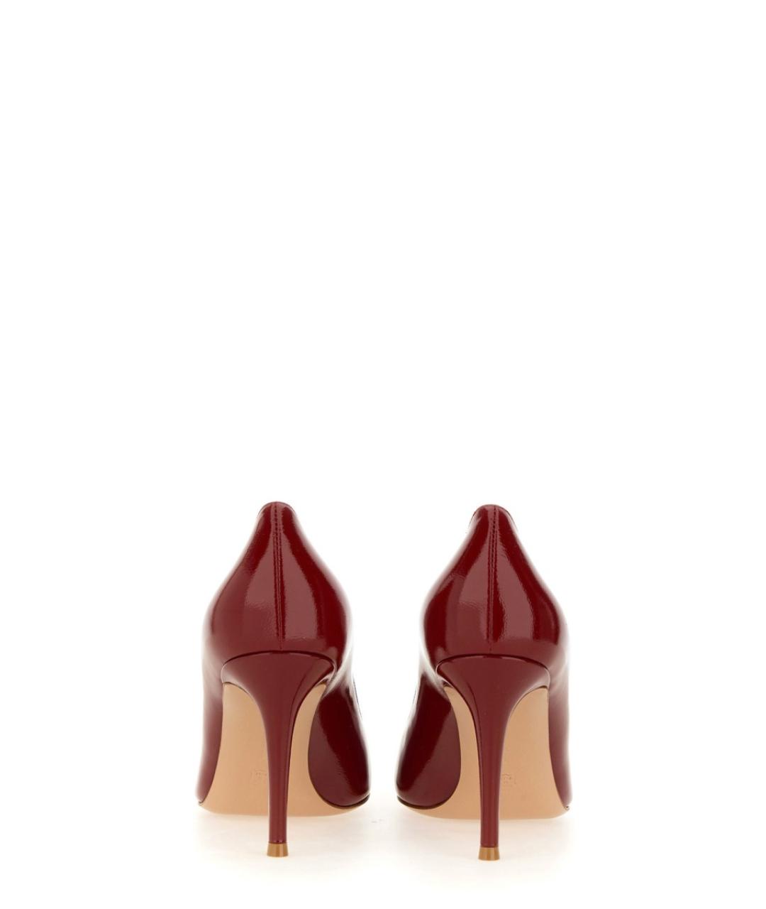 GIANVITO ROSSI Красные туфли из лакированной кожи, фото 4