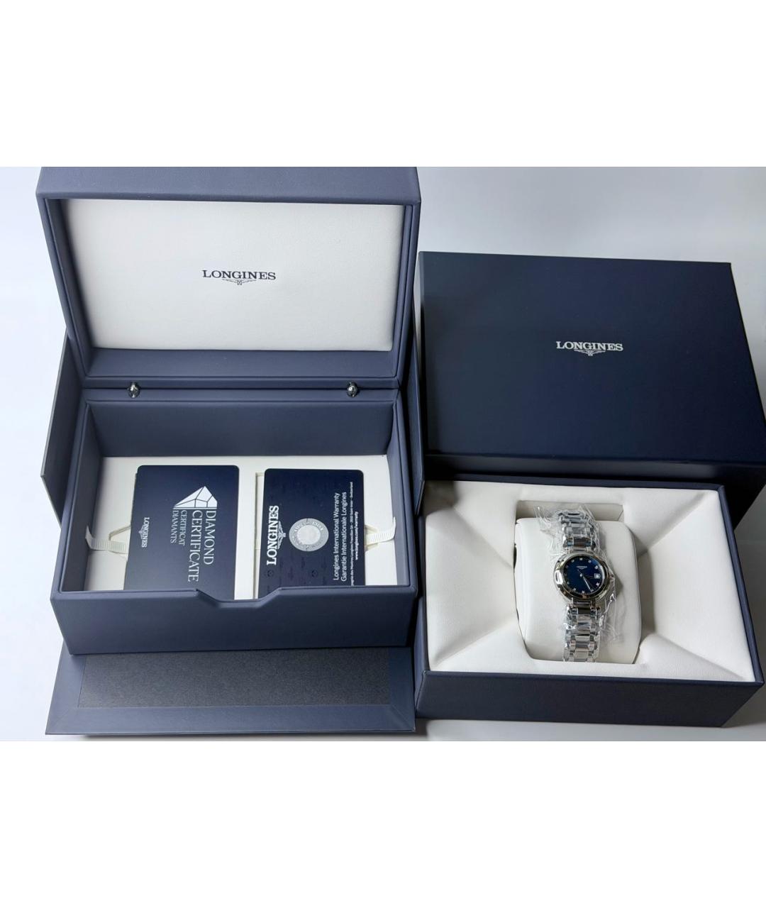 LONGINES Серебряные часы, фото 7