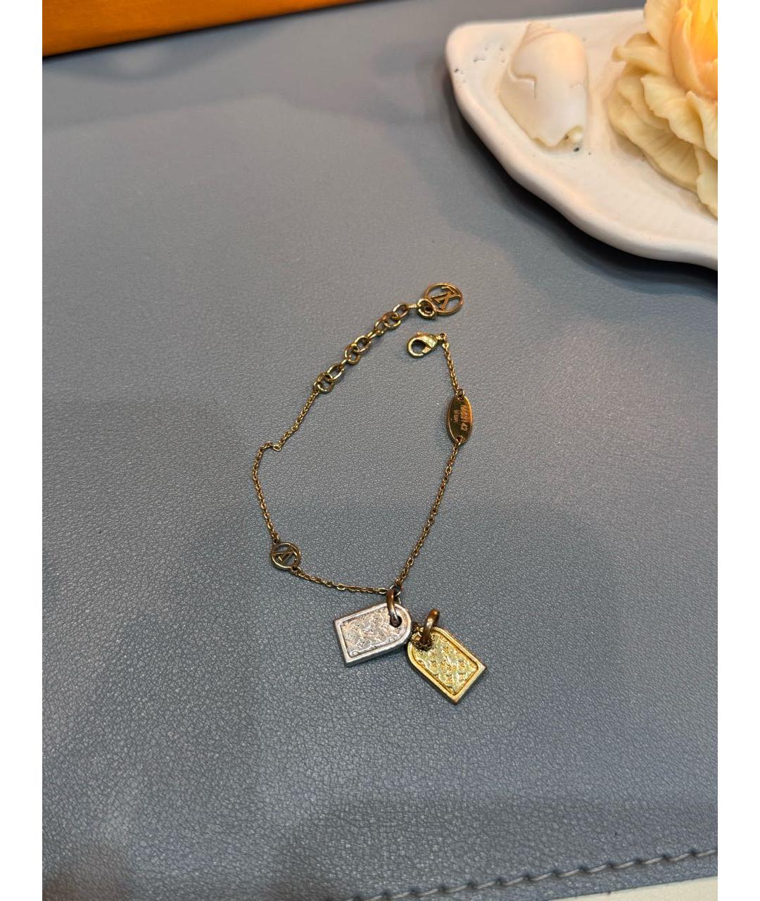 LOUIS VUITTON Золотой браслет, фото 8