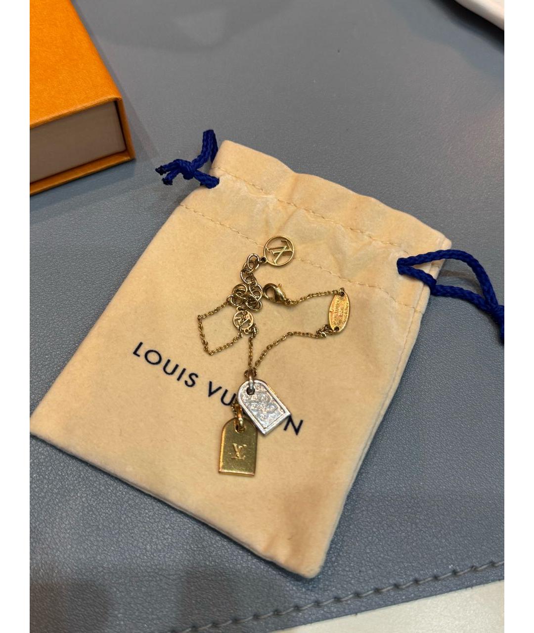 LOUIS VUITTON Золотой браслет, фото 2