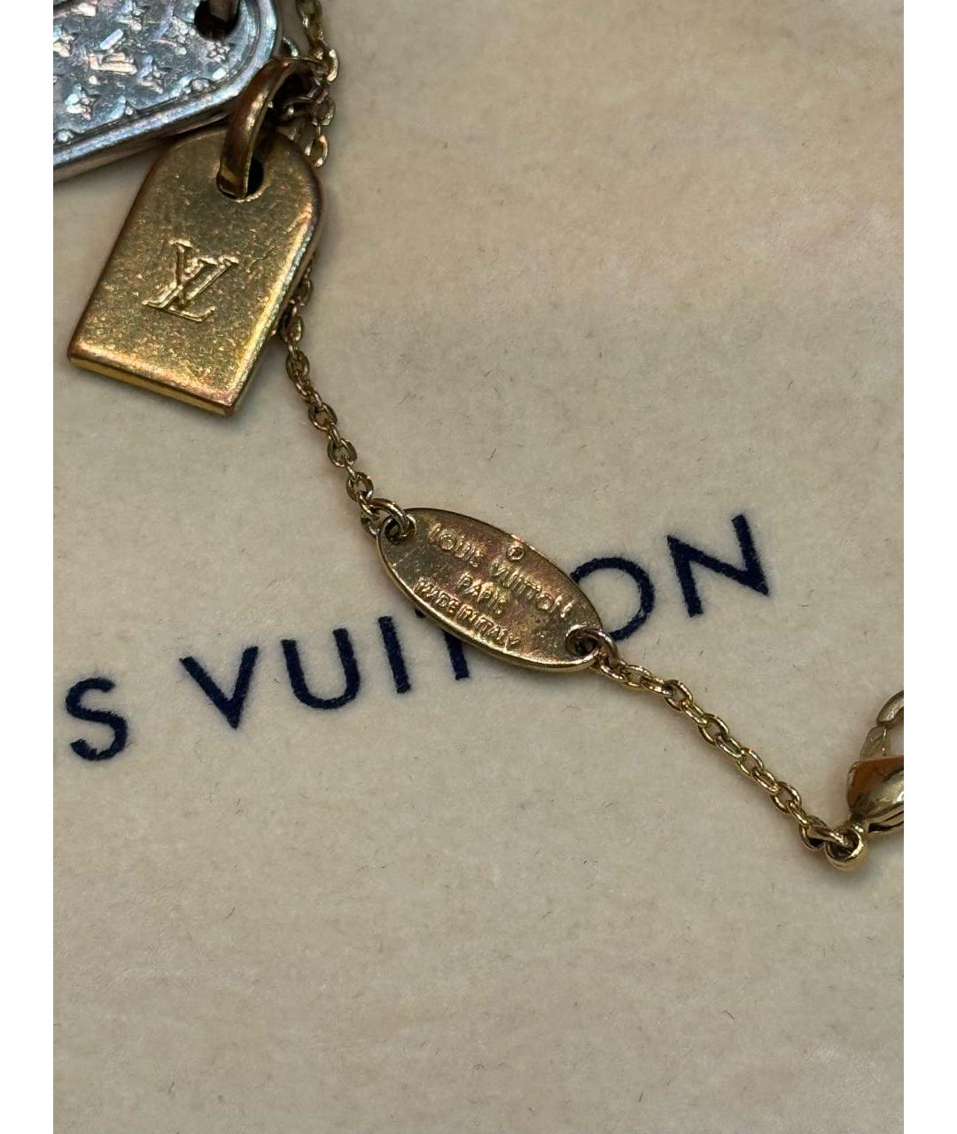 LOUIS VUITTON Золотой браслет, фото 5