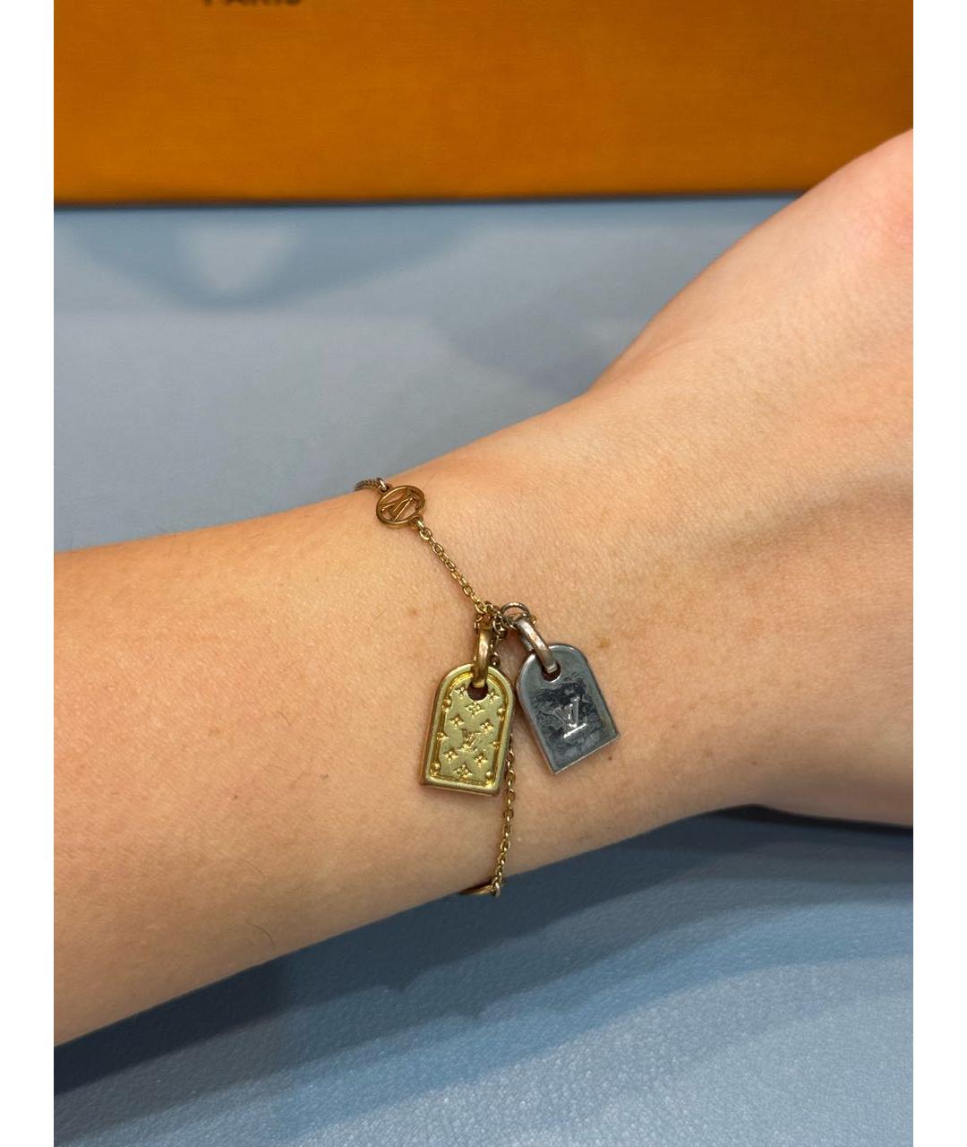 LOUIS VUITTON Золотой браслет, фото 3