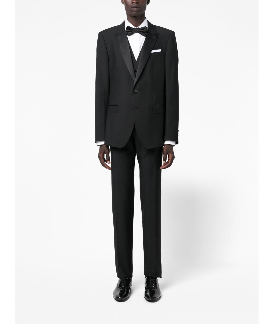 DOLCE&GABBANA Черный вечерний костюм, фото 2