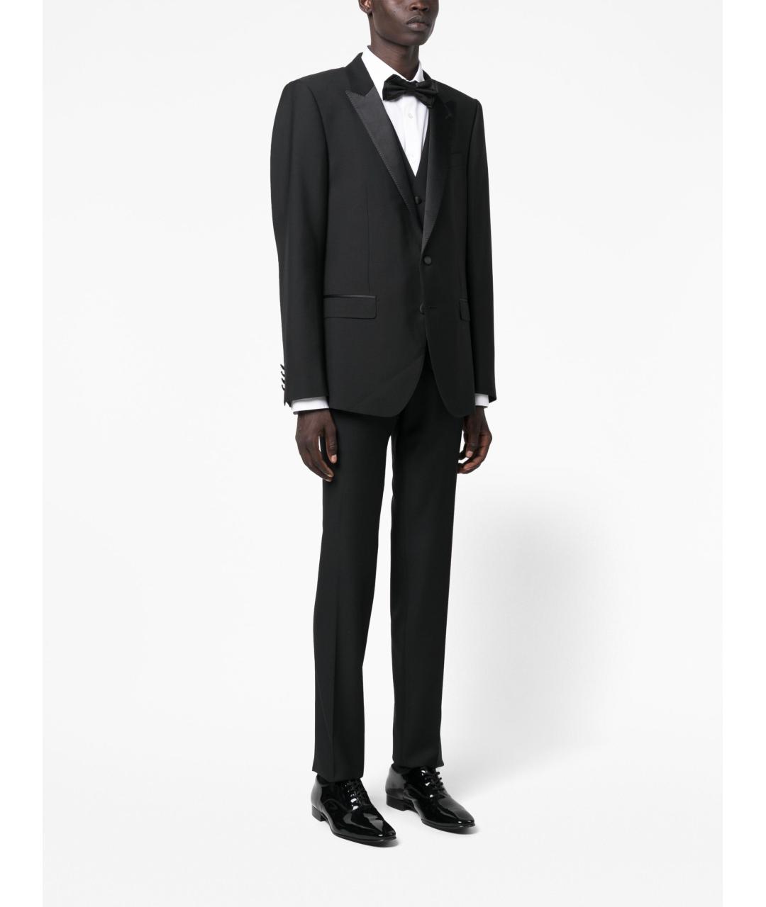 DOLCE&GABBANA Черный вечерний костюм, фото 3