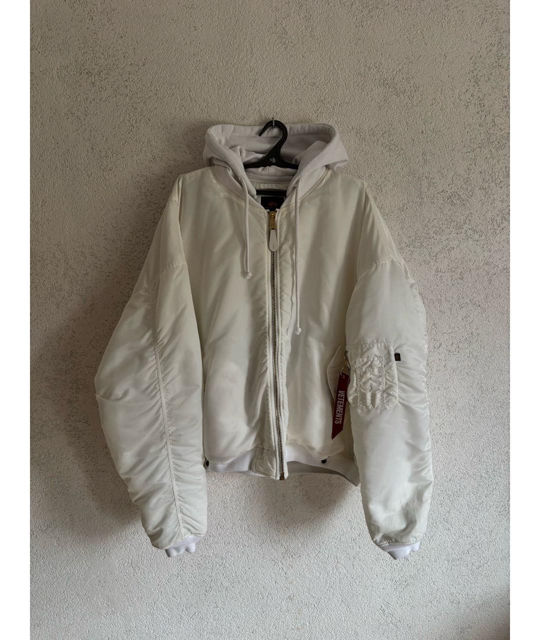 VETEMENTS Белая куртка, фото 9
