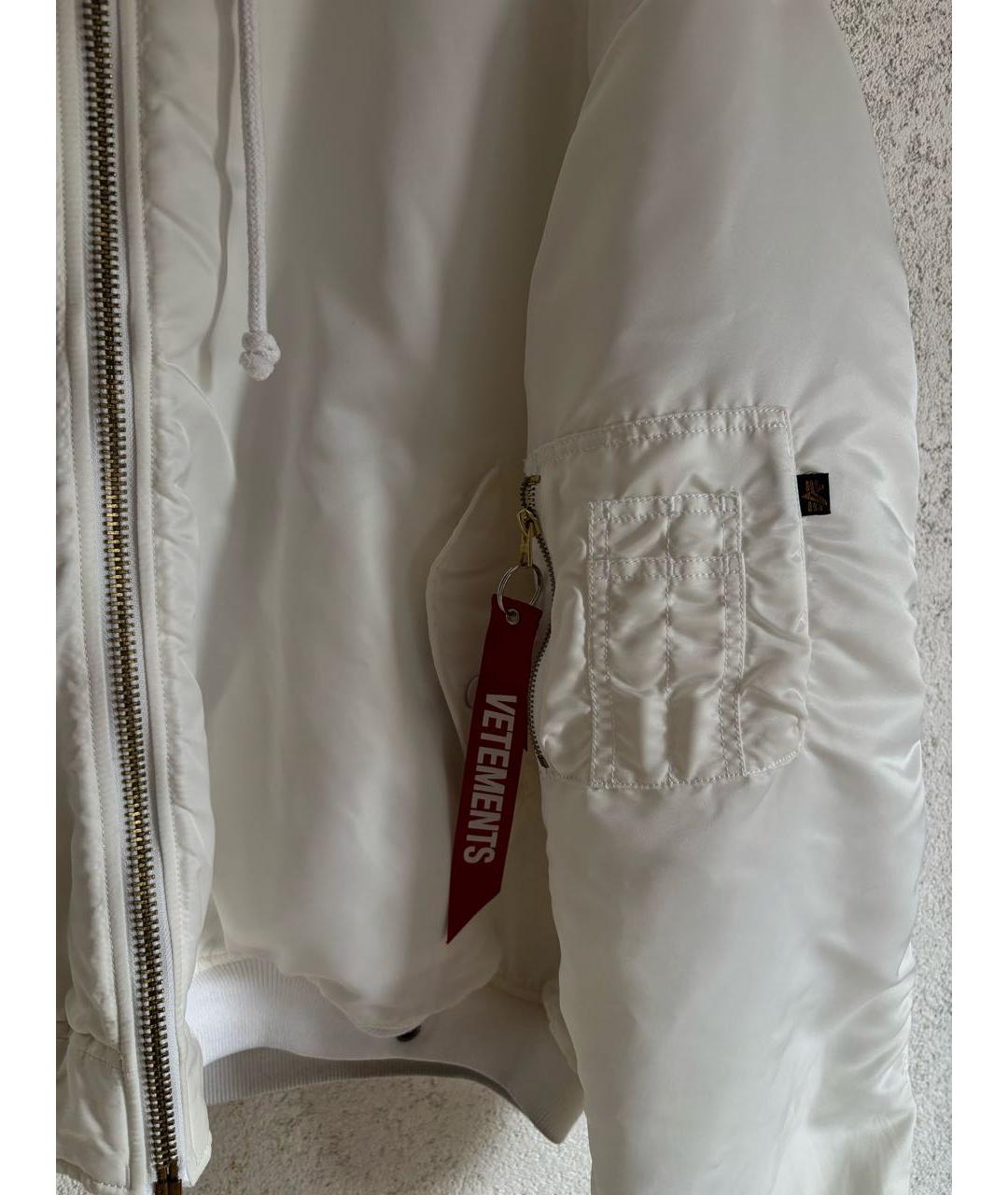 VETEMENTS Белая куртка, фото 2