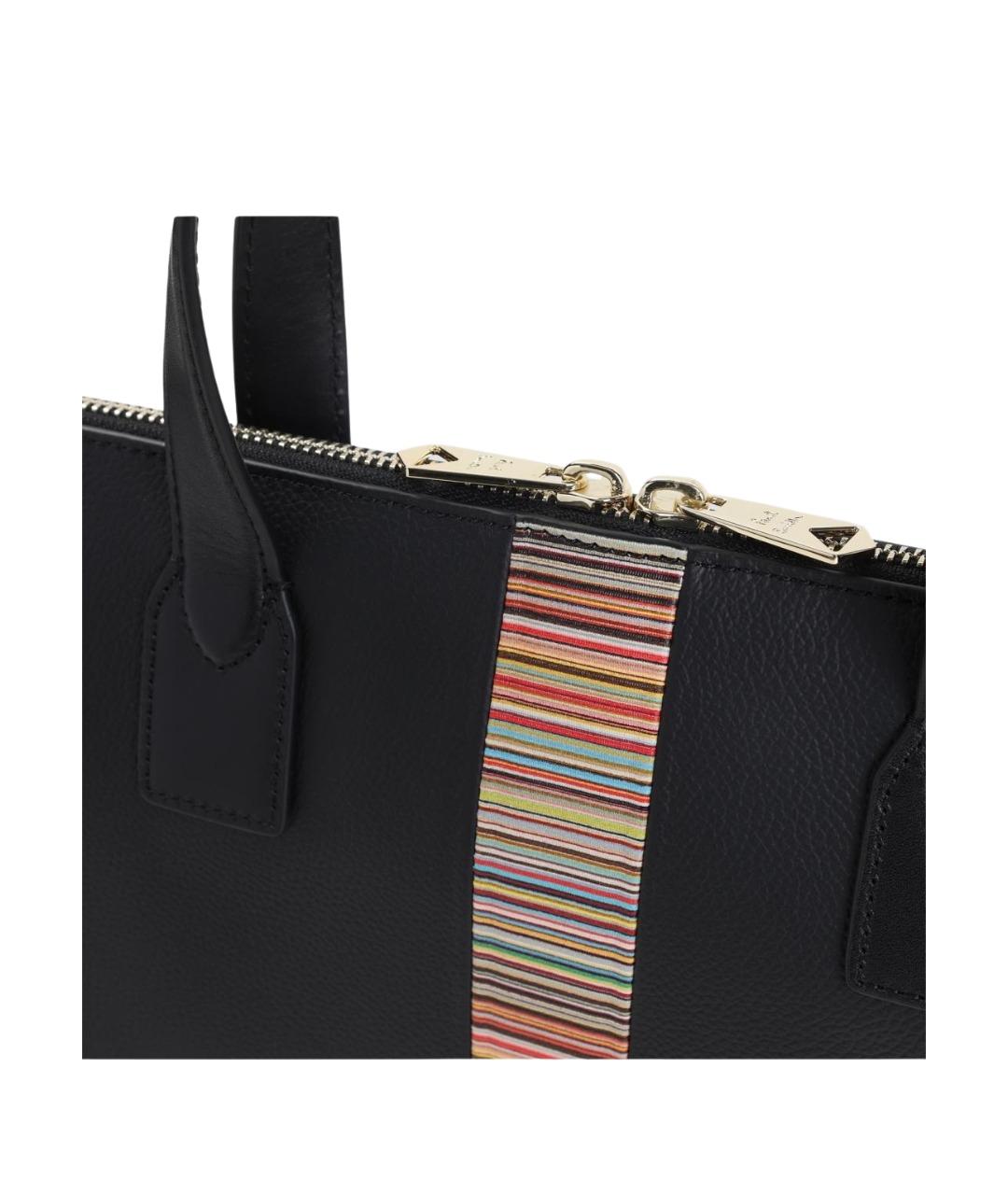 PAUL SMITH Черная кожаная папка для документов, фото 4