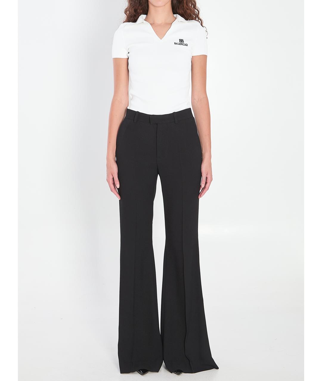BALENCIAGA Белая полиэстеровая футболка, фото 5