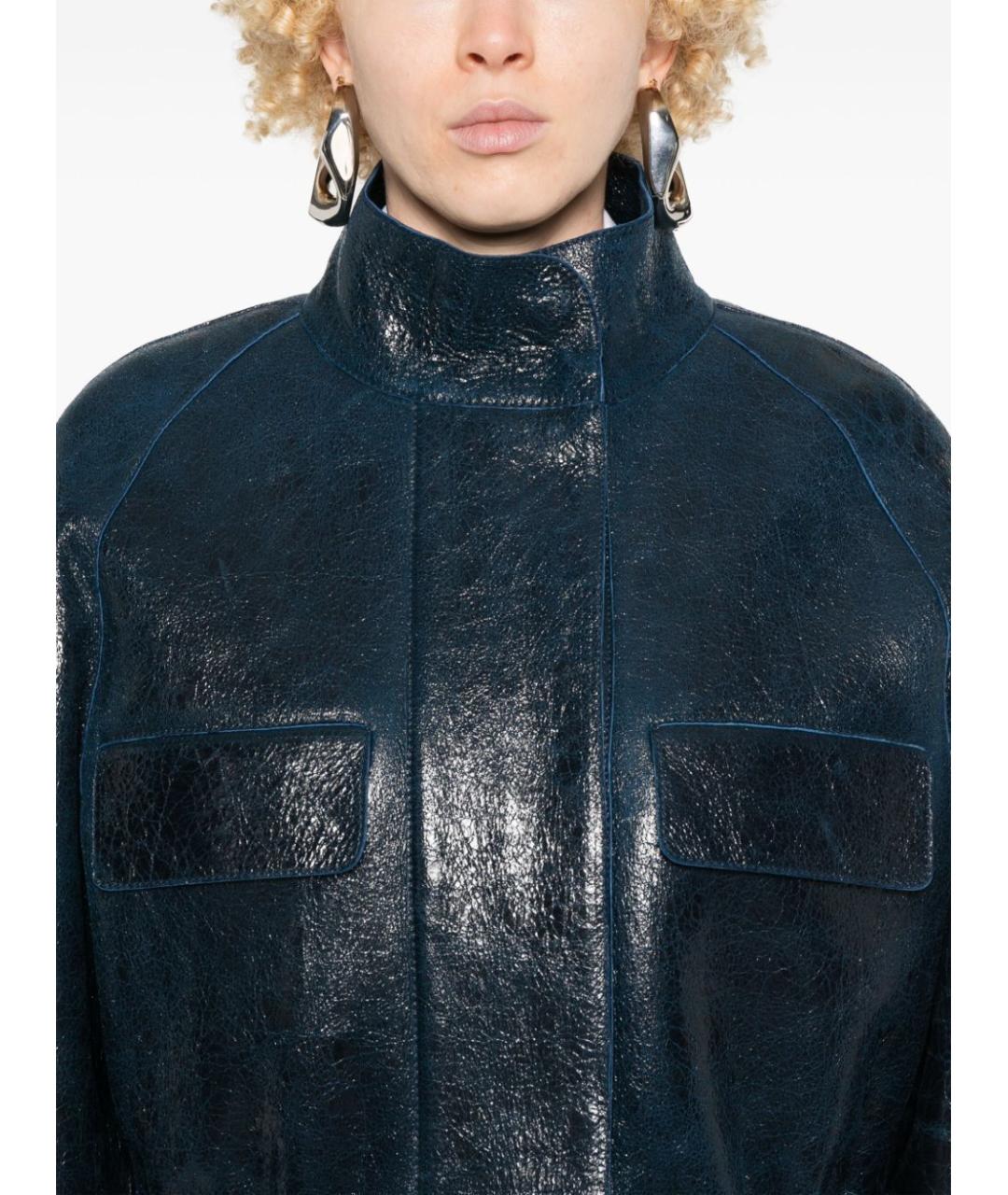 FENDI Кожаная куртка, фото 4