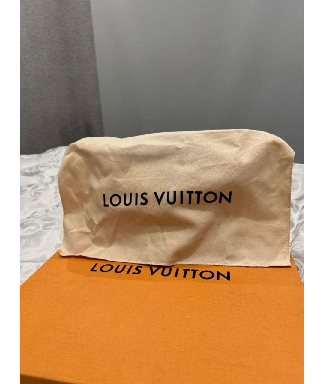 LOUIS VUITTON Коричневая сумка с короткими ручками, фото 7