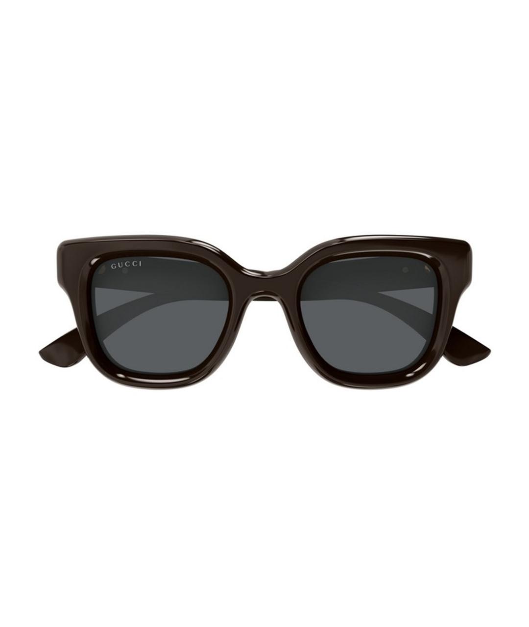 GUCCI Коричневые солнцезащитные очки, фото 2