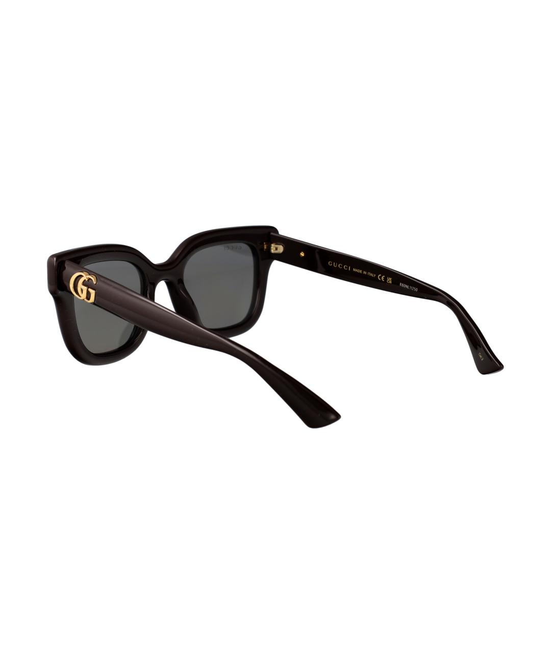 GUCCI Коричневые солнцезащитные очки, фото 4