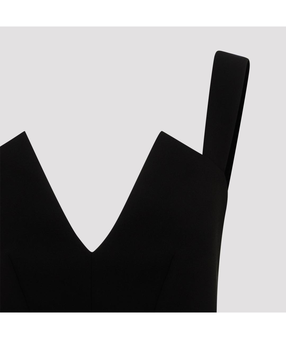 GIVENCHY Черное полиэстеровое коктейльное платье, фото 5