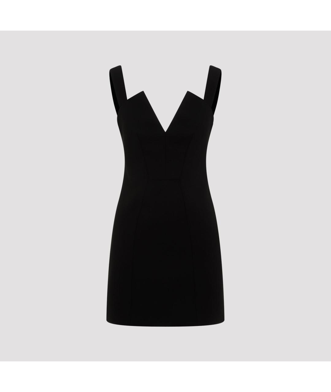 GIVENCHY Черное полиэстеровое коктейльное платье, фото 2