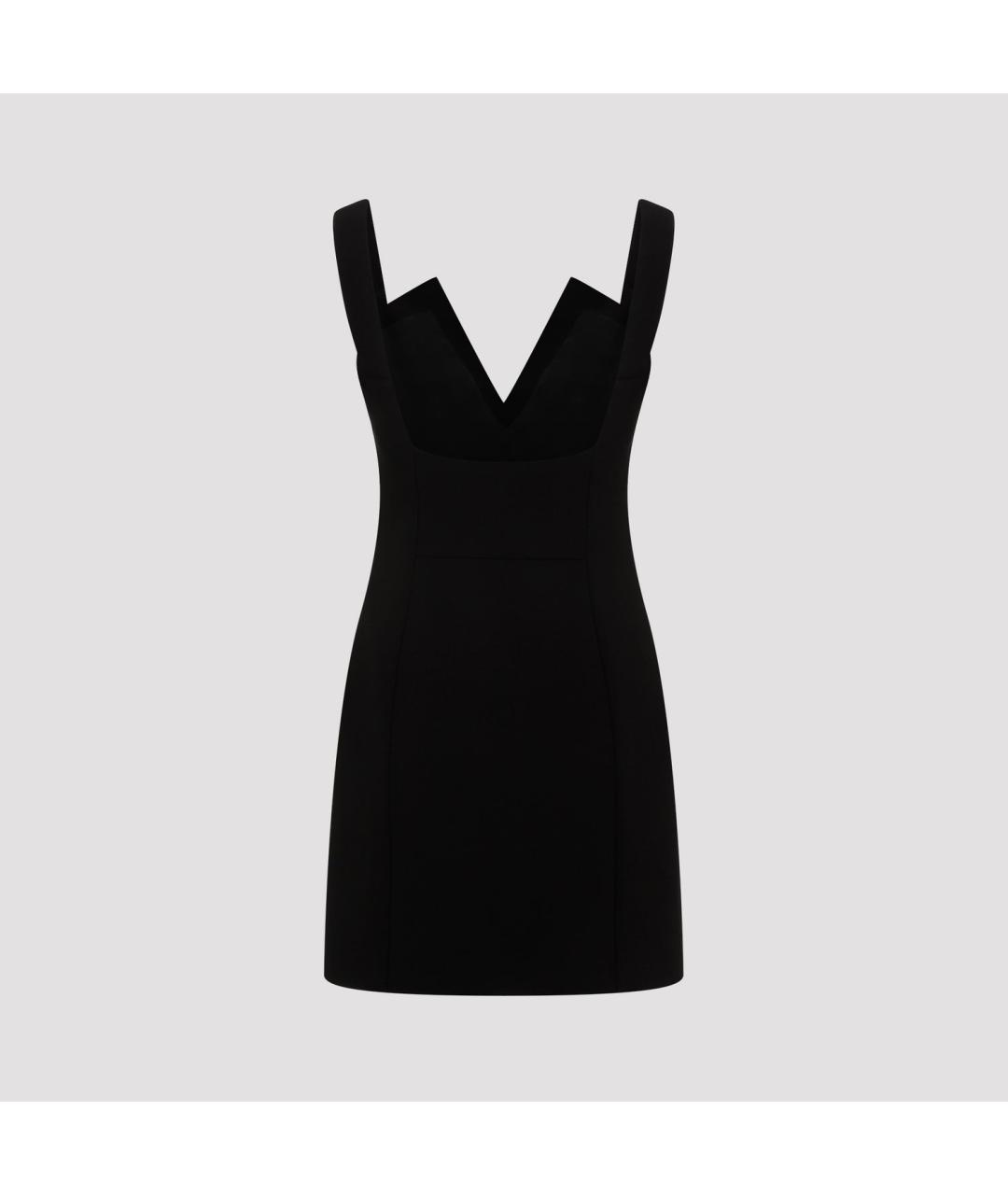 GIVENCHY Черное полиэстеровое коктейльное платье, фото 4