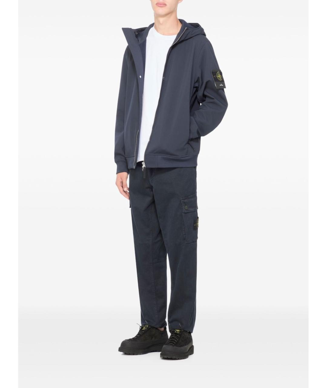 STONE ISLAND Белая хлопковая футболка, фото 4