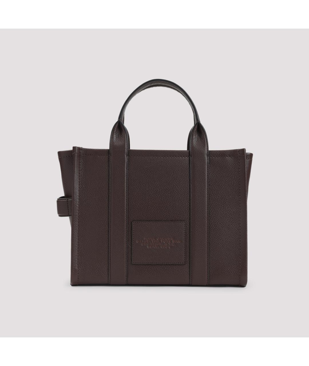MARC JACOBS Коричневая кожаная сумка тоут, фото 2
