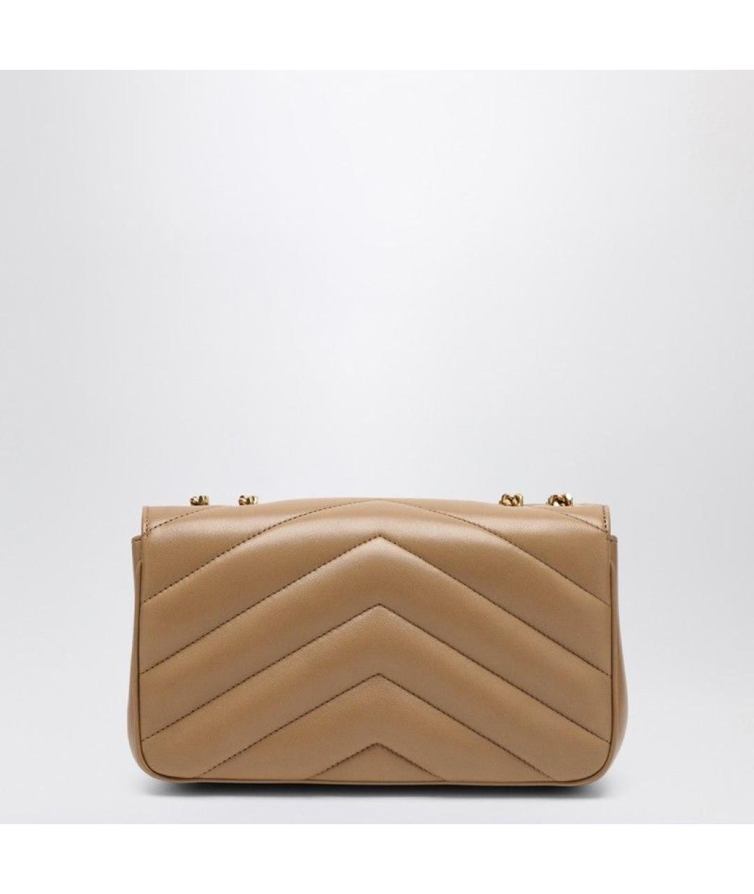 SAINT LAURENT Бежевая сумка через плечо, фото 2