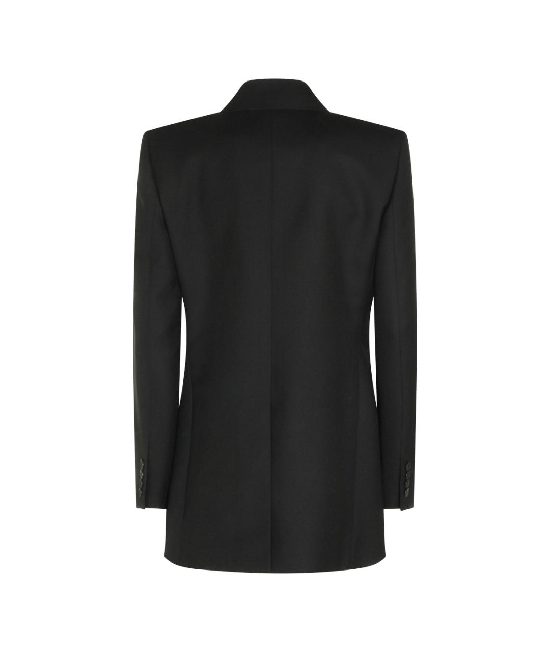 SAINT LAURENT Черная шерстяная куртка, фото 2