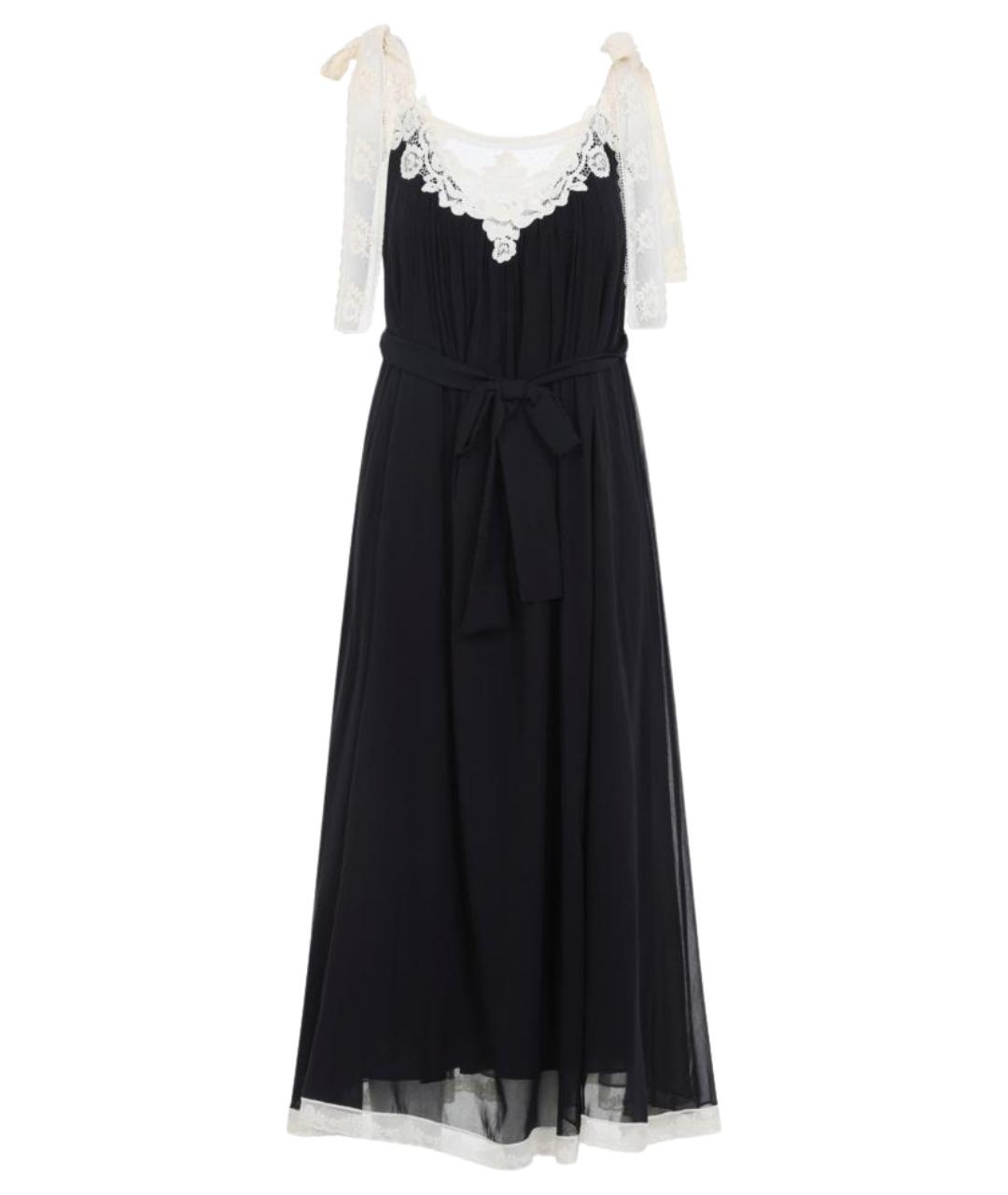ZIMMERMANN Черное хлопковое повседневное платье, фото 1