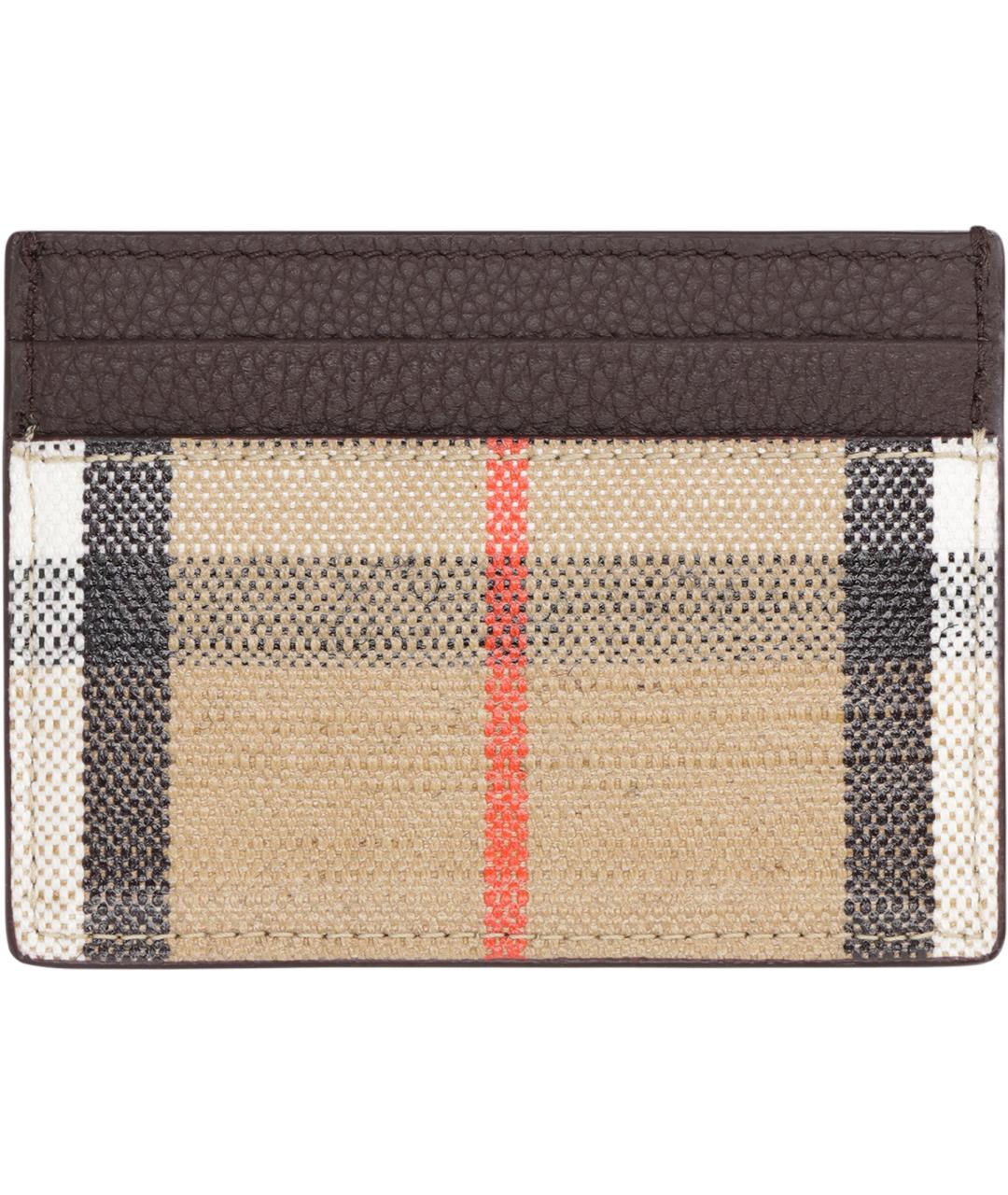 BURBERRY Бежевый кардхолдер, фото 3