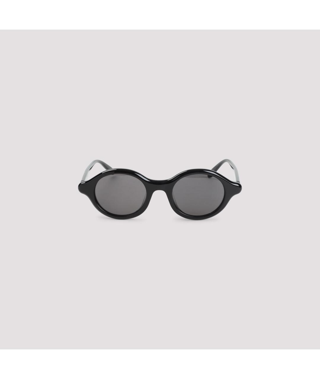 LOEWE Черные пластиковые солнцезащитные очки, фото 3